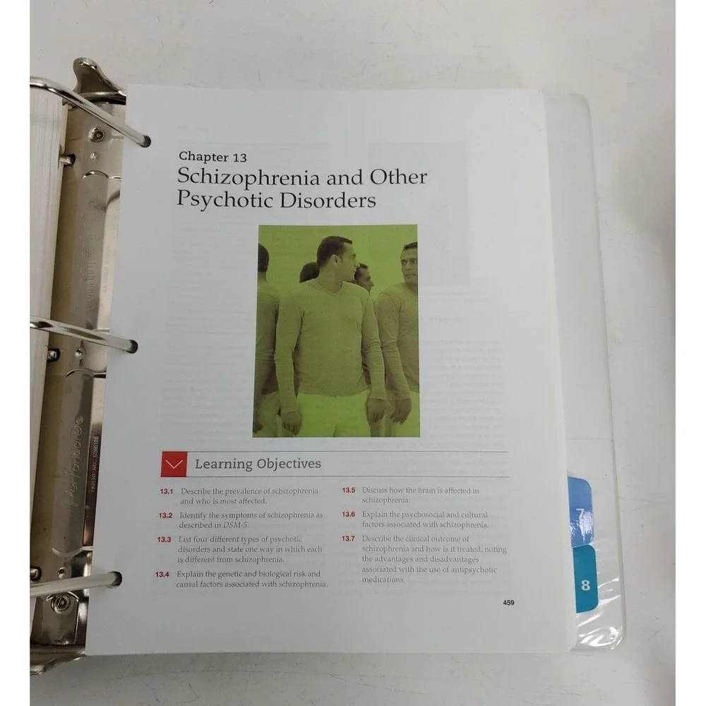 Abnormal Psychology Seventeenth Edition Printed Papers in Notebook  2017 Hooley